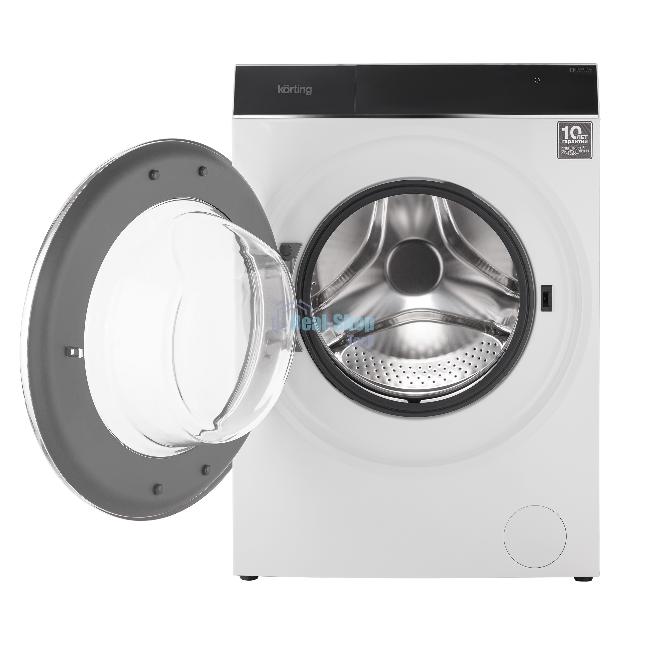 Стиральная машина Korting KWM 60DS1499 белый, загрузка фронтальная 10 кг, 1400 об/мин, класс A+++