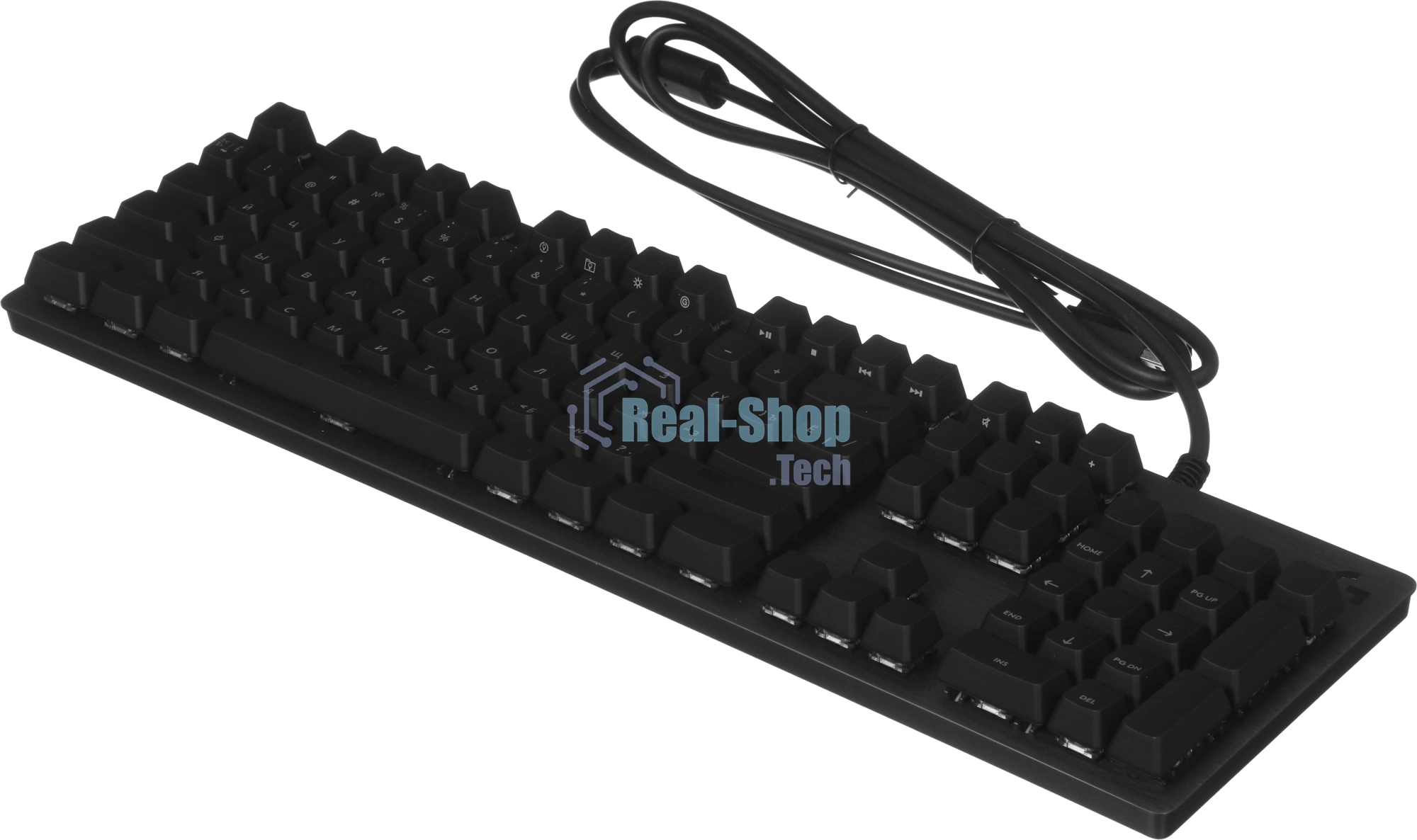 Клавиатура Logitech G512 Red Linear механическая черный USB Multimedia for gamer LED (920-009374)
