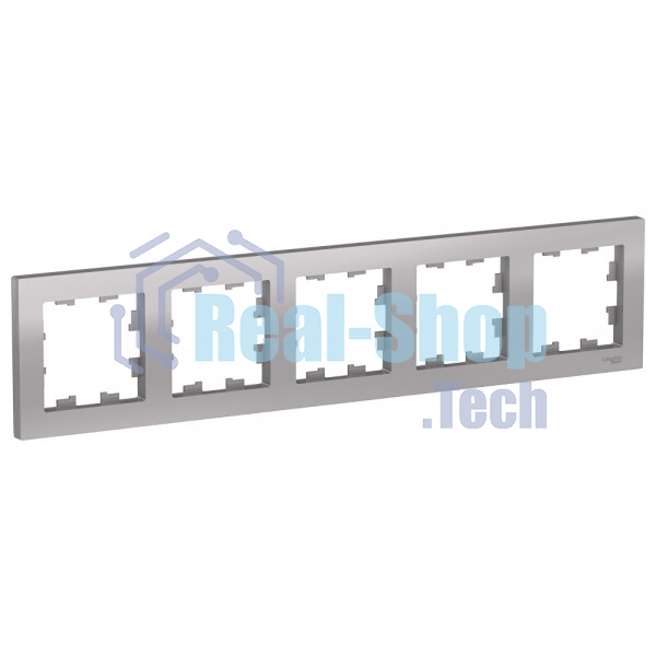Рамка 5-м ATLAS DESIGN универс. алюм. SchE ATN000305