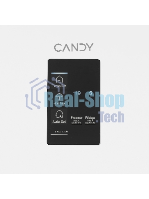 Холодильник Candy CFN6185WDC белый двухкамерный 191/91л морозилка снизу, No Frost