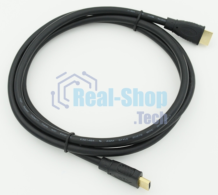 Кабель аудио-видео Behpex HDMI (m)/HDMI (m) 1.8м. ver. 1.4b