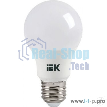 Лампа cветодиодная Iek LLE-A60-7-230-30-E27 ECO A60 шар 7Вт 230В 3000К E27 IEK