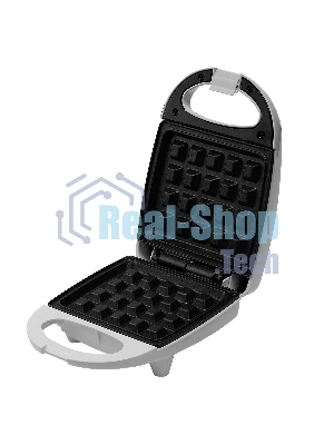 Вафельница Galaxy Line GL 2970, белый, с несъемными пластинами, 650 Вт