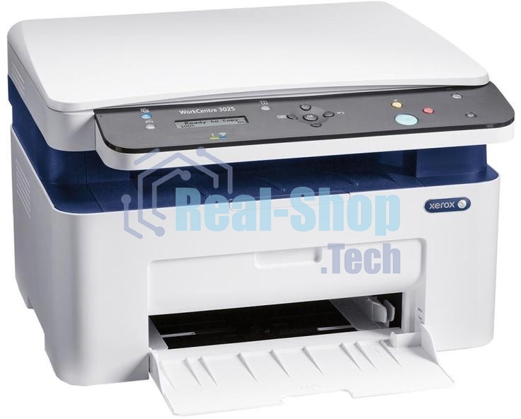 МФУ лазерное Xerox WorkCentre 3025BI (WC3025BI#), A4, ч/б, печ. до 20 стр/мин., скан. до 17 стр/мин. (ч/б) 4 стр/мин. (цвет), 1200 x 1200 dpi (печать) 600 x 600 dpi (скан.), Wi-Fi, USB, Air Print