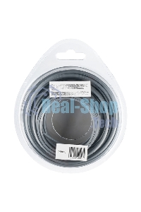 Леска для триммера Denzel армированная алюминием квадратная, 2,0мм х 15м, блистер ALUFLEX