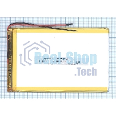 Аккумулятор Li-Pol (батарея) 2.5x74x117 мм 2pin 3.7V/4000mAh
