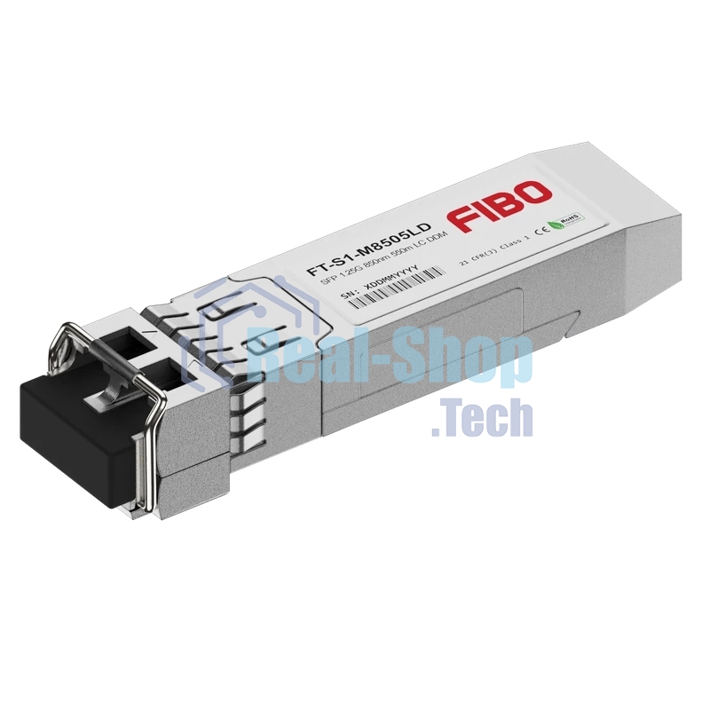 Трансивер FIBO FT-S1-M8505LD SFP модуль, 1.25G, 550 м, TX 850 нм, MM, LC