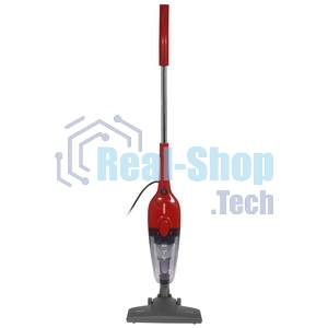 Пылесос вертикальный Centek CT-2565 синий, питание от сети, 150 Вт, уборка сухая, пылесборник 1.2 л