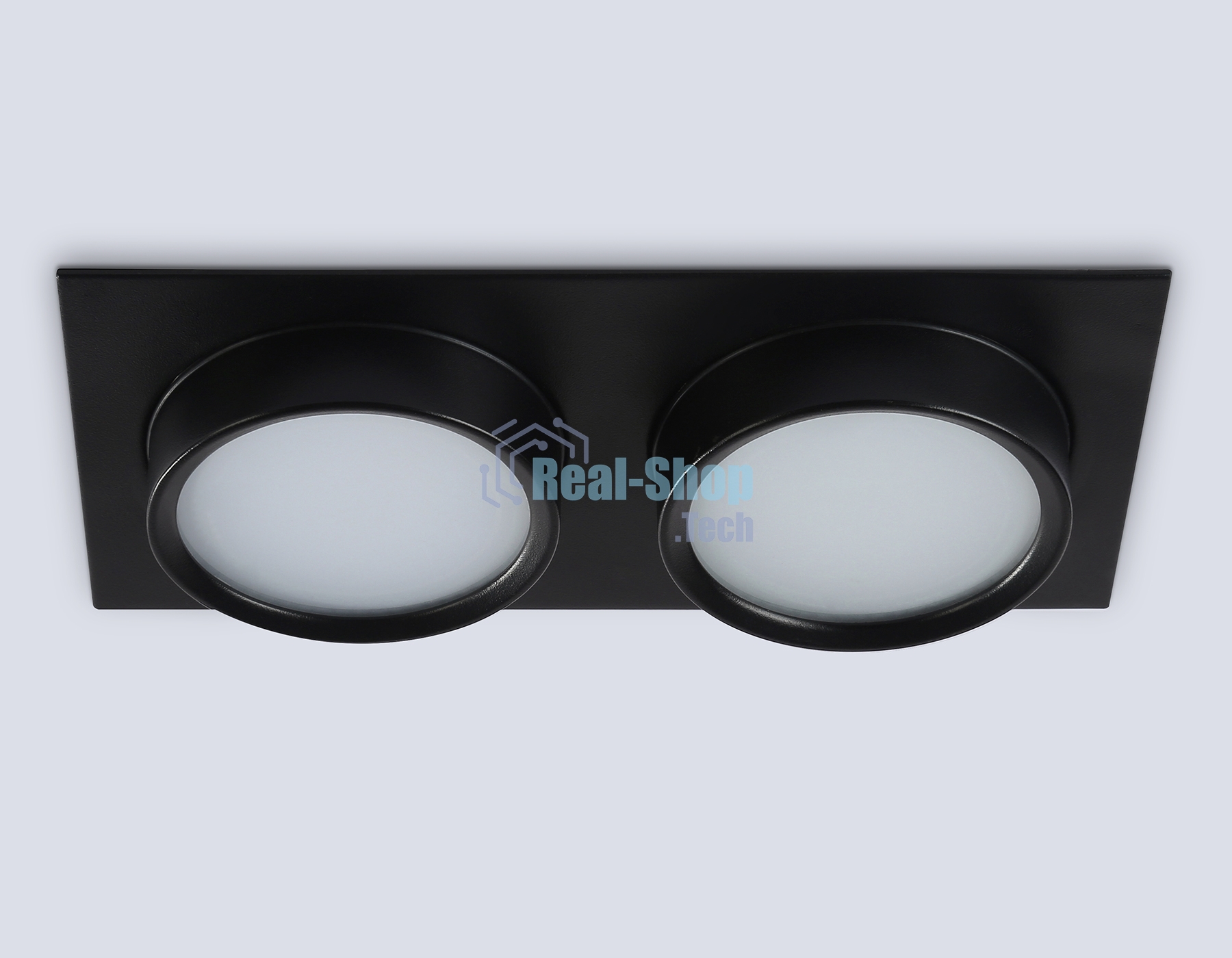 Светильник Ambrella light TN6743/2 BK черный IP44 GX53/2 210*110*57