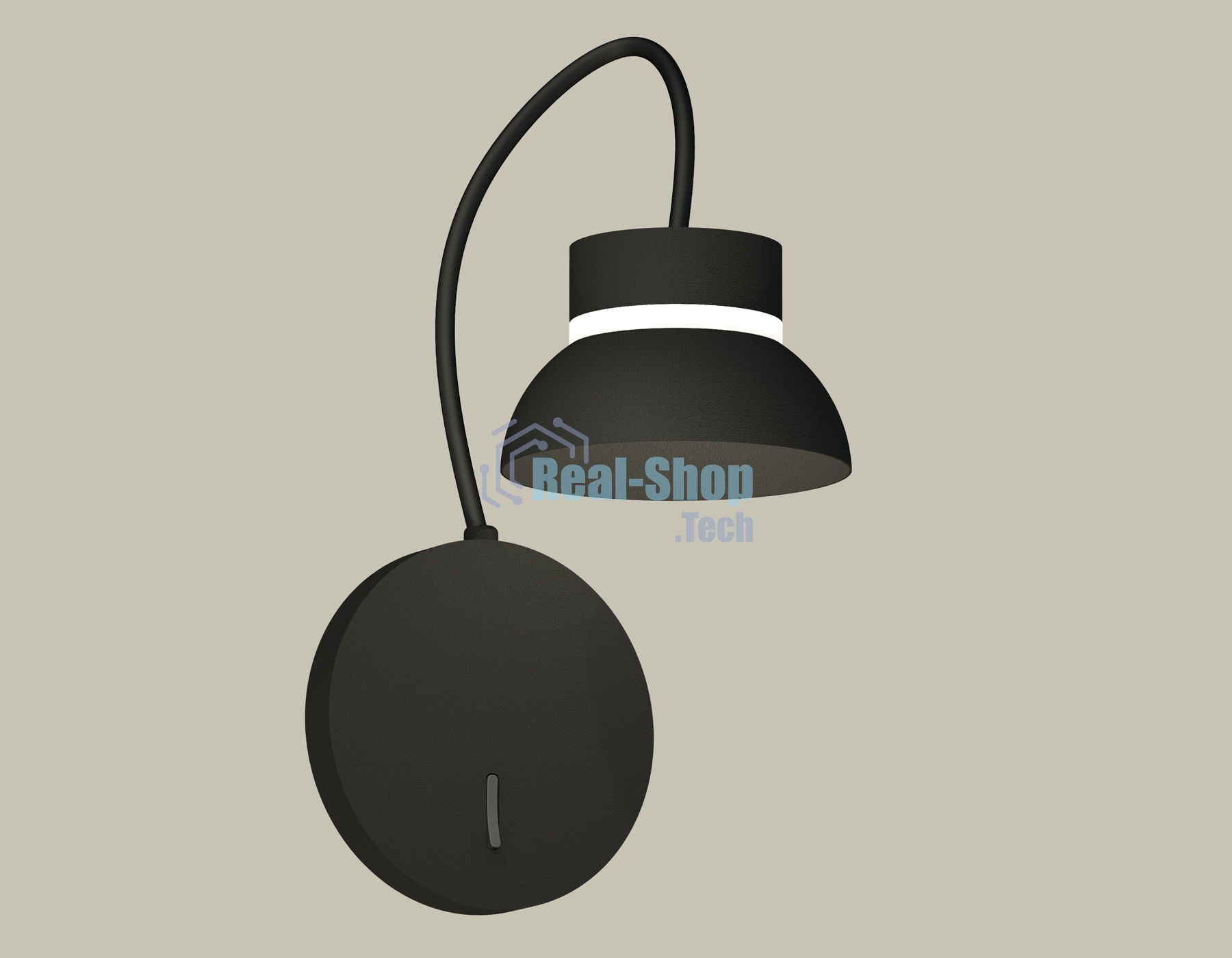 Светильник Ambrella light XB9596100 SBK/FR черный песок/белый матовый GX53 (C9596, N8141)