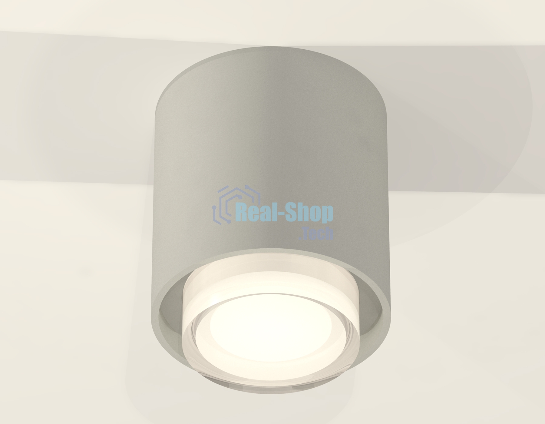Светильник Ambrella Light XS7724015 SGR/FR серый песок/белый матовый MR16 GU5.3 (C7724, N7165)