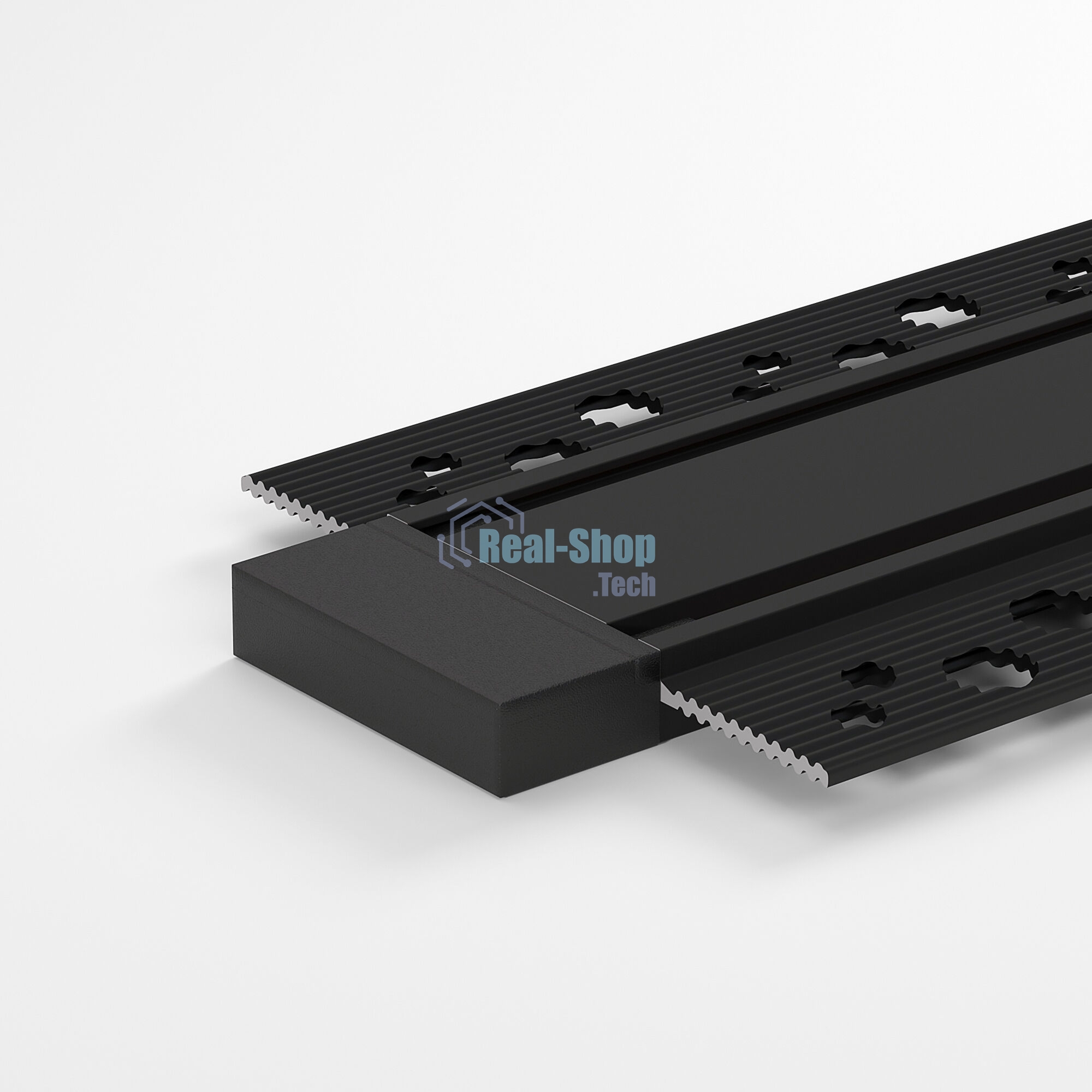 Flat Magnetic Шинопровод встраиваемый (2м) чёрный 85130/00