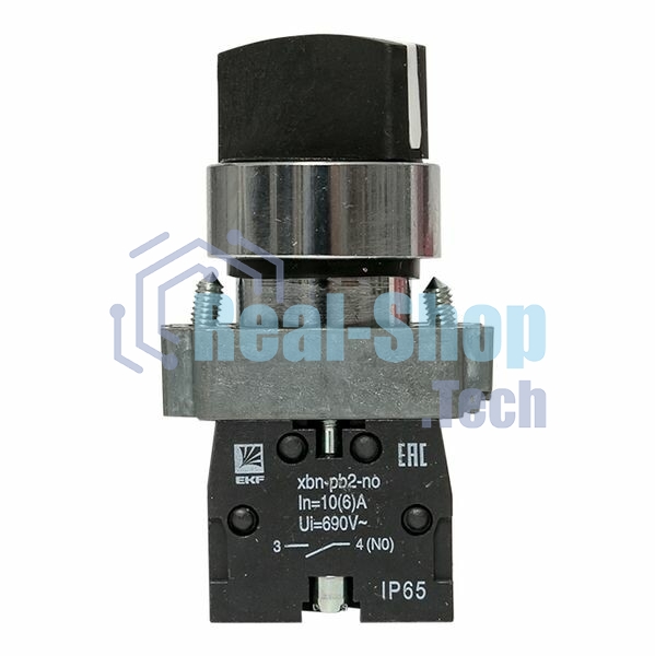 Переключатель EKF BD21 PROxima 2P короткая ручка NO IP65