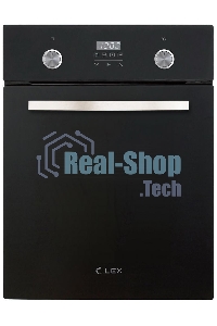 Духовой шкаф LEX EDP 4590 BL Matt Editionобъем 55л, LED таймер, 9 функций, встраиваемый