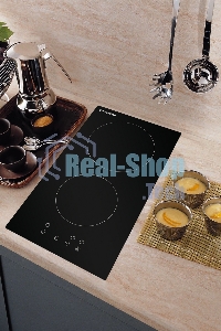 Панель варочная Maunfeld EVCE.292-BK ДОМИНО, ЧЕРНОЕ стекло