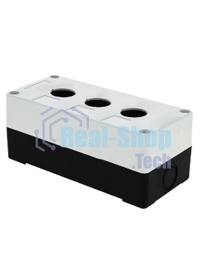 Корпус КП 103 3 кнопки белый EKF cpb-103-w