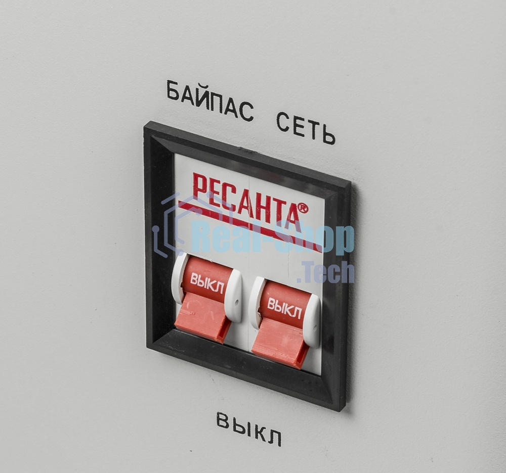 Стабилизатор напряжения Ресанта АСН-8 000 Н/1-Ц 63/6/17 Стабилизатор Lux 220В±8%, Габ. 305х190х360, Вес 15кг