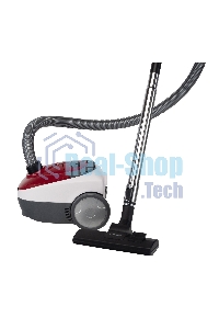 Пылесос Starwind SCB1114 красный/белый, 300/1800 Вт, уборка сухая, пылесборник мешок 2 л