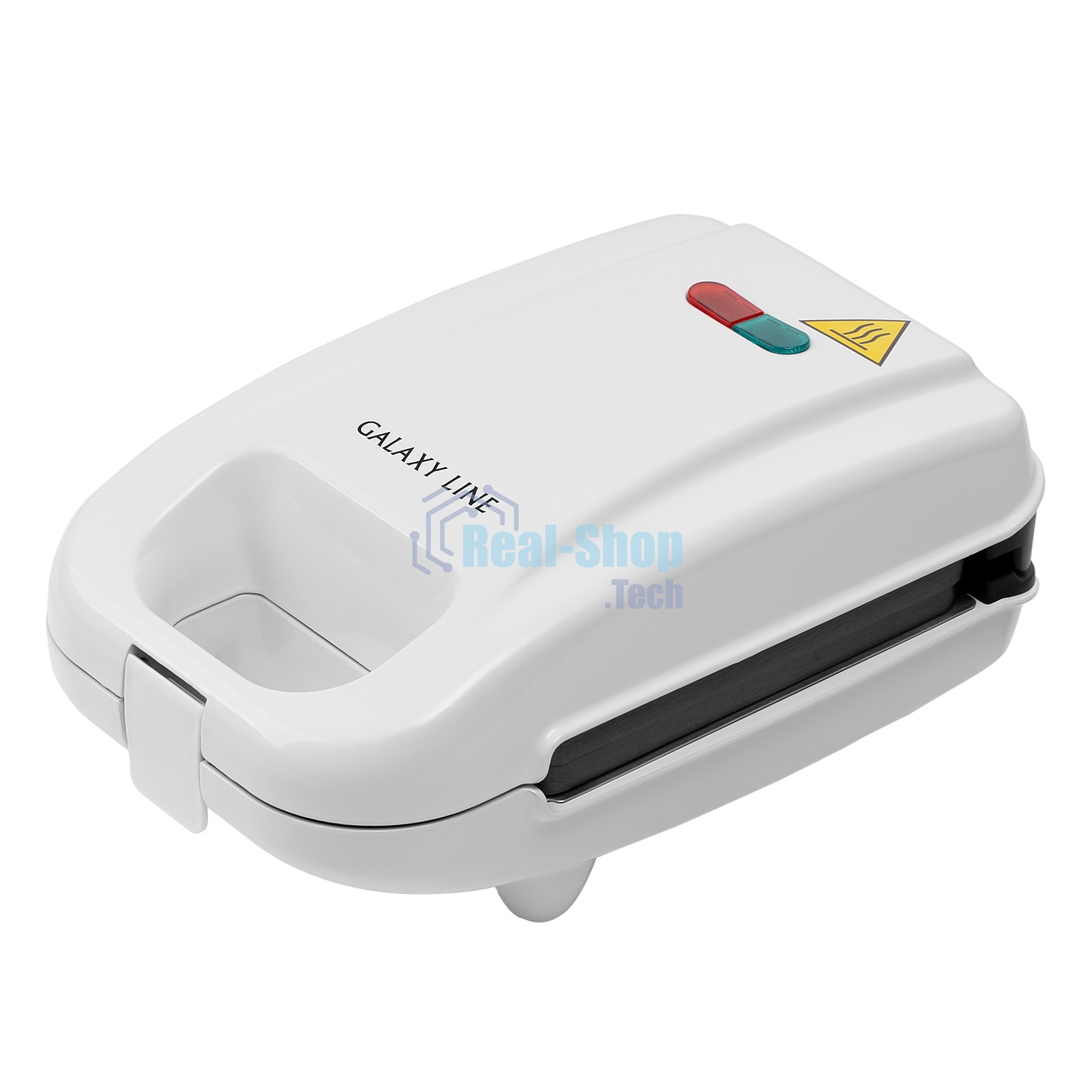 Вафельница Galaxy Line GL 2971, белый, со съемными пластинами, 750 Вт