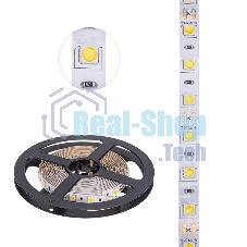 Лента светодиодная 3 м 12 В 5050 2700 К IP23 60 LED/м для БП с клеммами LAMPER