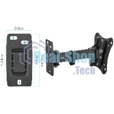 Кронштейн для телевизора Kromax CORBEL-2 черный, 10