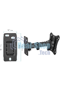 Кронштейн для телевизора Kromax CORBEL-2 черный 10