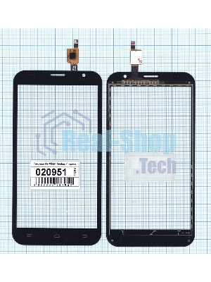Сенсорное стекло (тачскрин) для Fly FS551 Nimbus 4, черное