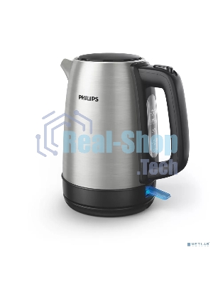 Чайник электрический Philips HD9350/90, 1,7 л, 2200 Вт, световой индикатор, функция автовыключения, индикатор уровня воды