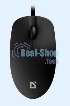 Мышь проводная Defender Azora MB-241 черный, 1200 dpi, USB, кнопки - 3