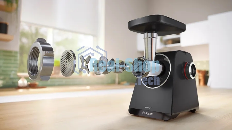 Мясорубка электрическая Bosch MFWS440B, 1900W, черный