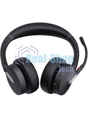 Гарнитура Yealink BH70 Dual UC чёрный, беспроводная + проводная, Bluetooth, до 43 ч