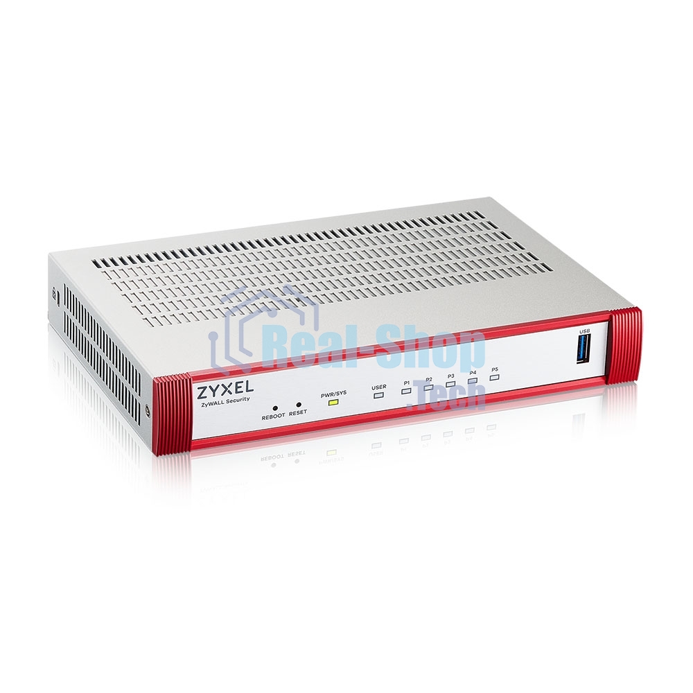 Межсетевой экран Zyxel USG FLEX 50H, 5xRJ-45: 1G (LAN/WAN), 1xUSB3.0 **