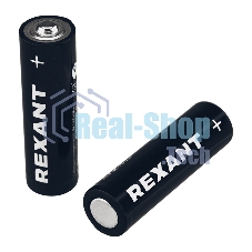 Батарейка алкалиновая Rexant AA/LR6 пальчиковая 1,5В блистер 4 шт.