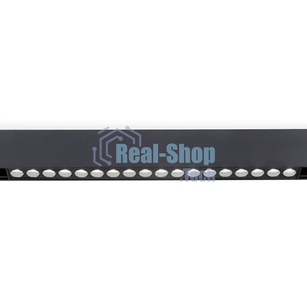 Светильник трековый светодиодный GL4033 BK черный IP20 30W 4200K 48V 24° 550*22*45