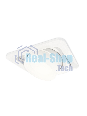 Комплект встраиваемого поворотного светильника Ambrella light XC7658083 SWH/FR/CL белый песок/белый матовый/прозрачный MR16 GU5.3 (C7658, N7160)