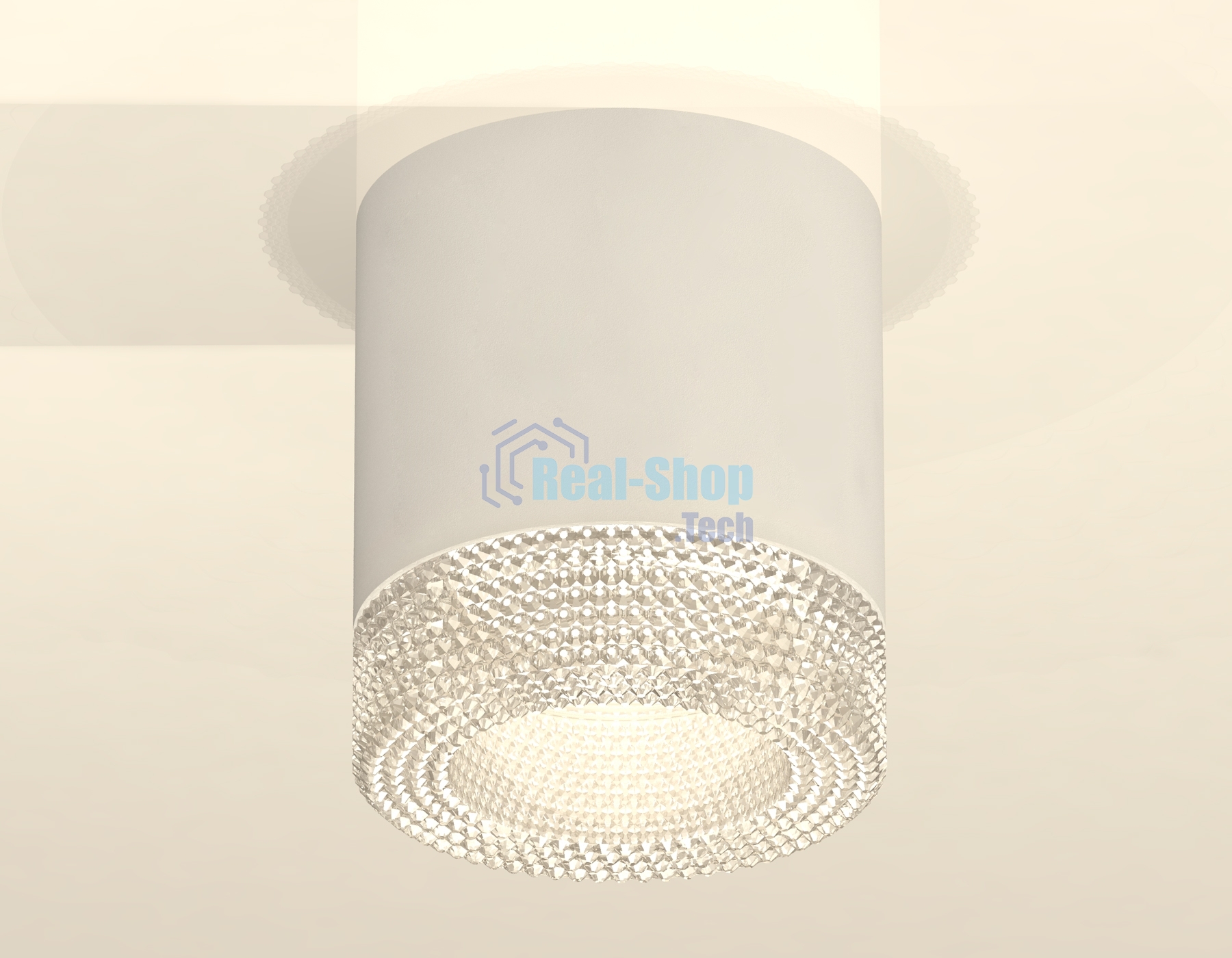 Светильник Ambrella Light XS7401020 SWH/CL белый песок/прозрачный MR16 GU5.3 (C7401, N7191)