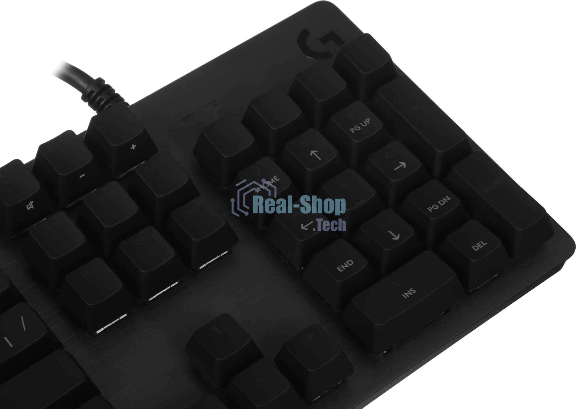 Клавиатура Logitech G512 Red Linear механическая черный USB Multimedia for gamer LED (920-009374)