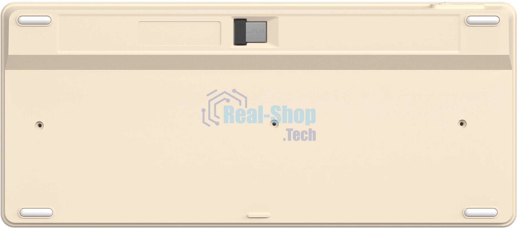 Клавиатура беспроводная A4Tech Fstyler FBK26C AS, USB, Bluetooth/Радиоканал, бежевый