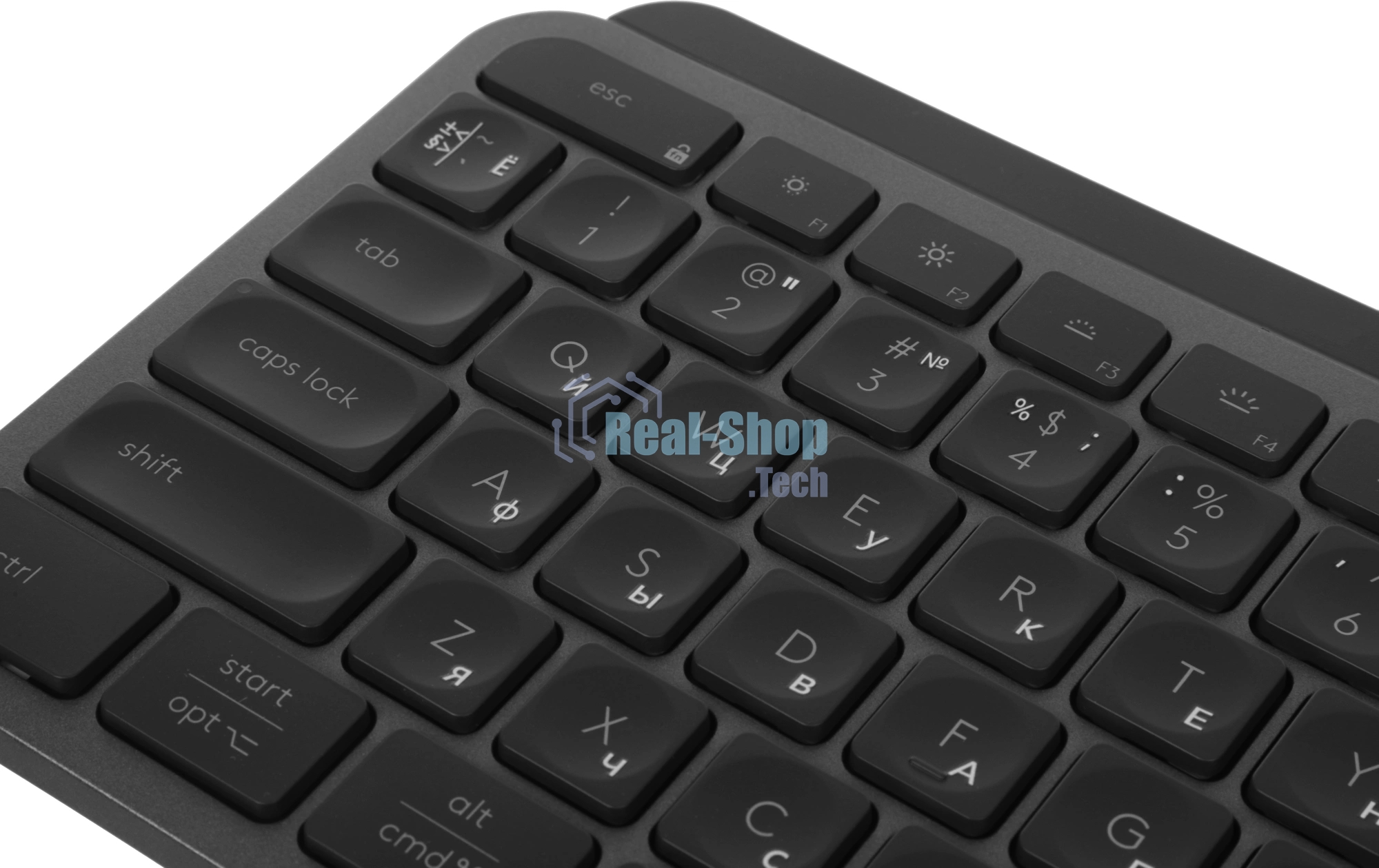 Комплект клавиатура+мышь Logitech MX Keys S Combo беспроводной, USB, 8000 DPI, серый