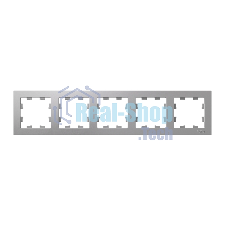 Рамка 5-м ATLAS DESIGN универс. алюм. SchE ATN000305