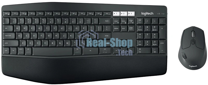 Комплект клавиатура+мышь Logitech MK850 беспроводной, USB, 1000 DPI, чёрный