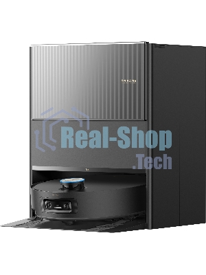Робот-пылесос Dreame Aqua 10 Ultra Roller complete черный, 6400 мА*ч Li-Ion, уборка влажная/сухая, пылесборник контейнер 0.22 л
