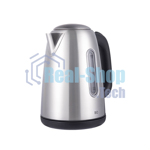 Чайник электрический BQ KT1822SW черный/стальной, мощность 2200Вт, Максимальный объем 1.7л