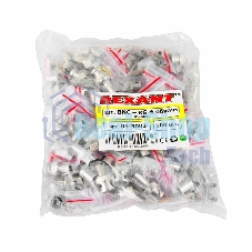 Разъем Rexant штекер BNC RG-6 обжим