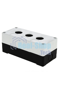 Корпус КП 103 3 кнопки белый EKF cpb-103-w