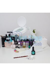 Лупа настольная 3D+12D Rexant с подсветкой, белая