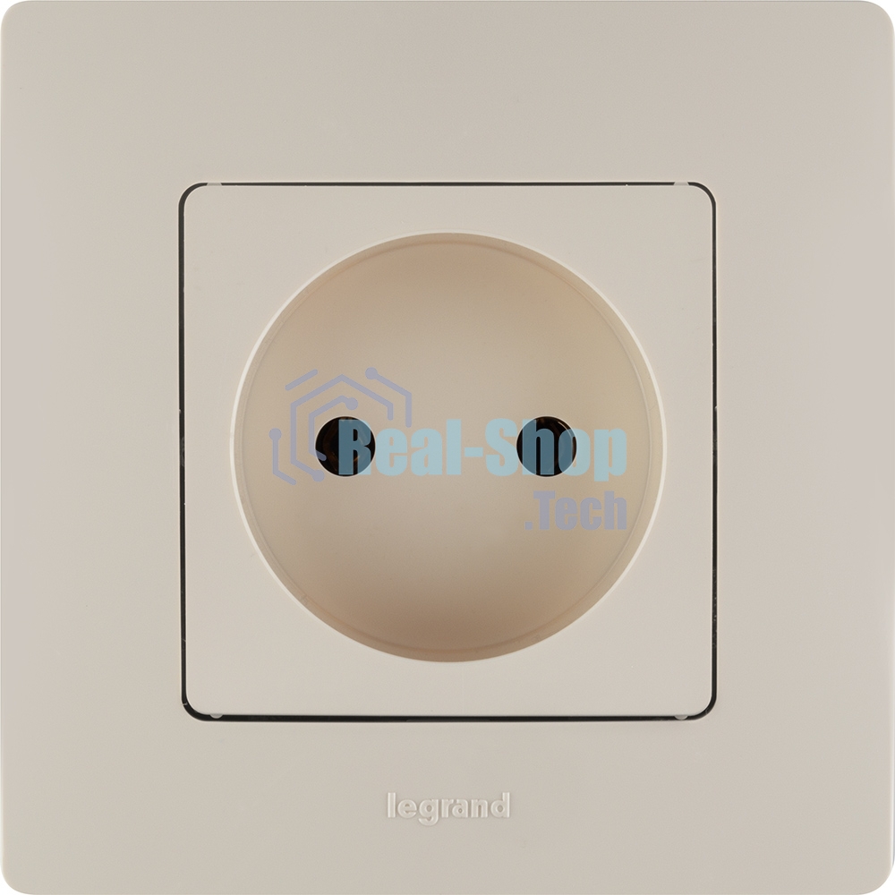 Рамка ETIKA 1 пост, сл. кость