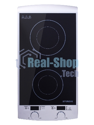 Плита настольная электрическая Hyundai HYC-0103 серебристый/черный стеклокерамика (настольная)