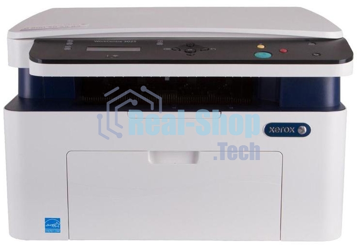 МФУ лазерное Xerox WorkCentre 3025BI (WC3025BI#), A4, ч/б, печ. до 20 стр/мин., скан. до 17 стр/мин. (ч/б) 4 стр/мин. (цвет), 1200 x 1200 dpi (печать) 600 x 600 dpi (скан.), Wi-Fi, USB, Air Print