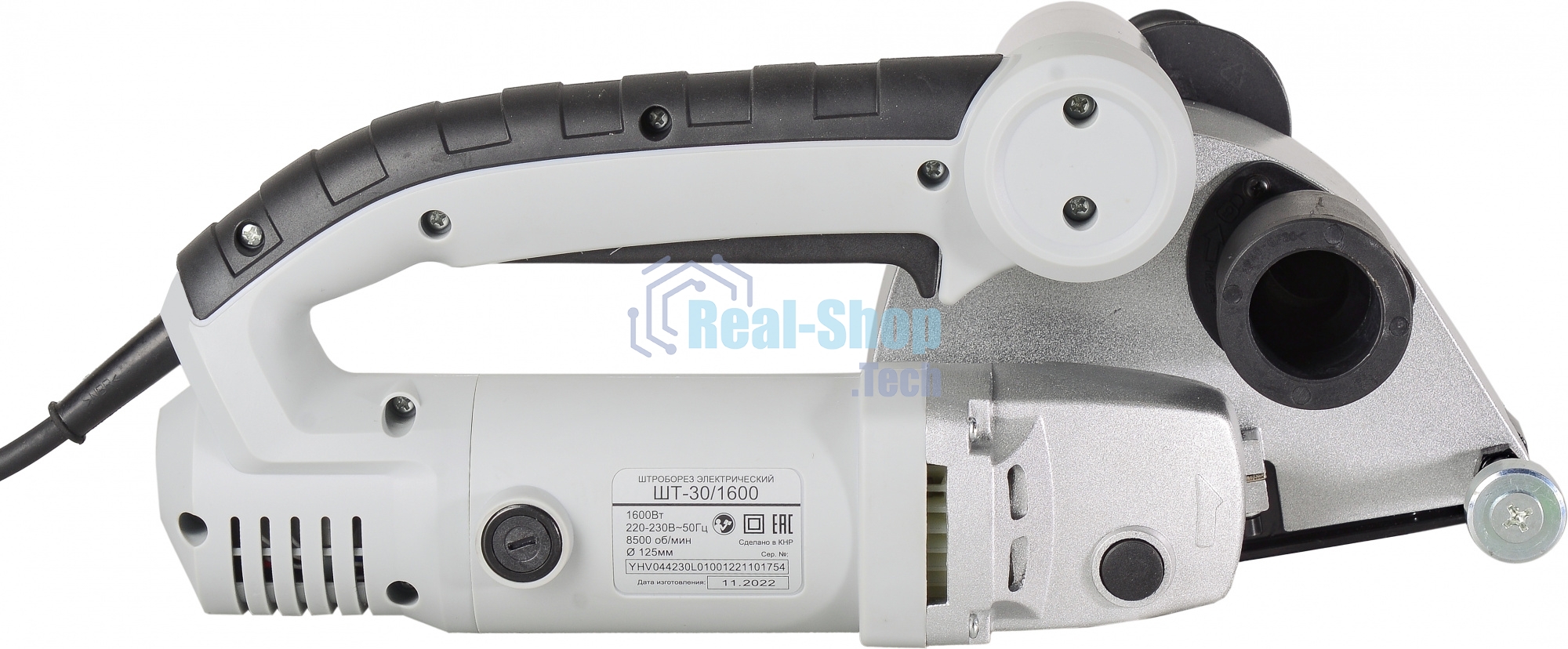 Штроборез Ресанта ШТ-30/1600 8500об/мин 1600W серый/черный